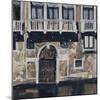 Sunny Facade, Venice-Susan Brown-Mounted Giclee Print