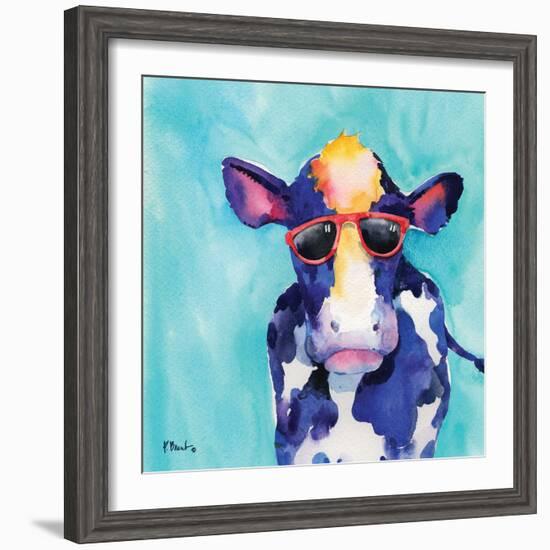 Sunny Farm IV-Paul Brent-Framed Premium Giclee Print