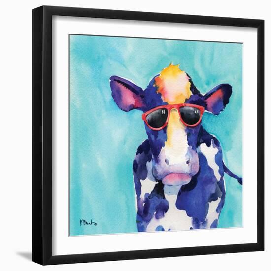 Sunny Farm IV-Paul Brent-Framed Premium Giclee Print