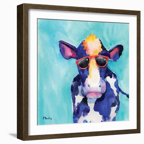 Sunny Farm IV-Paul Brent-Framed Art Print