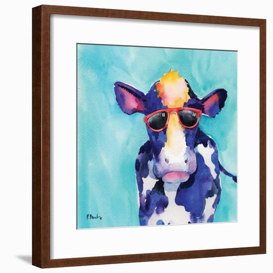 Sunny Farm IV-Paul Brent-Framed Art Print