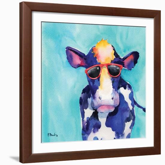 Sunny Farm IV-Paul Brent-Framed Giclee Print