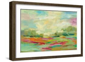 Sunny Fields-Silvia Vassileva-Framed Art Print