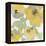 Sunny Floral I-Asia Jensen-Framed Stretched Canvas