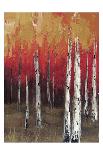 Forest Red 1-Sunny-Framed Art Print