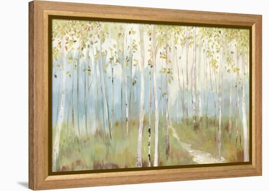 Sunny Forest-Allison Pearce-Framed Stretched Canvas