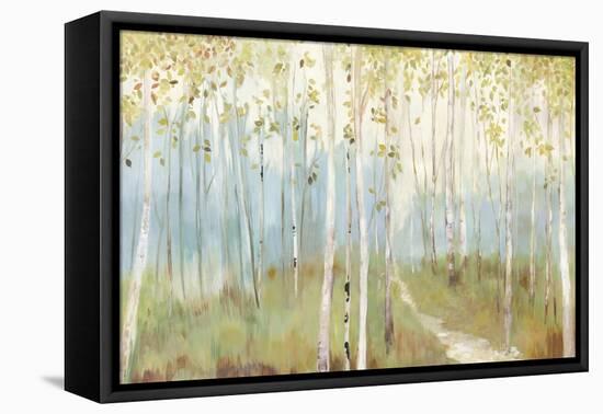 Sunny Forest-Allison Pearce-Framed Stretched Canvas