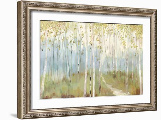 Sunny Forest-Allison Pearce-Framed Art Print