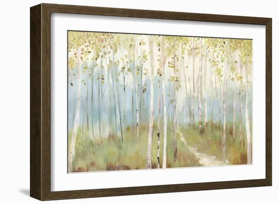 Sunny Forest-Allison Pearce-Framed Art Print