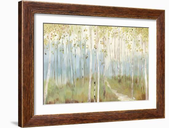 Sunny Forest-Allison Pearce-Framed Art Print