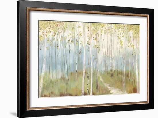 Sunny Forest-Allison Pearce-Framed Art Print