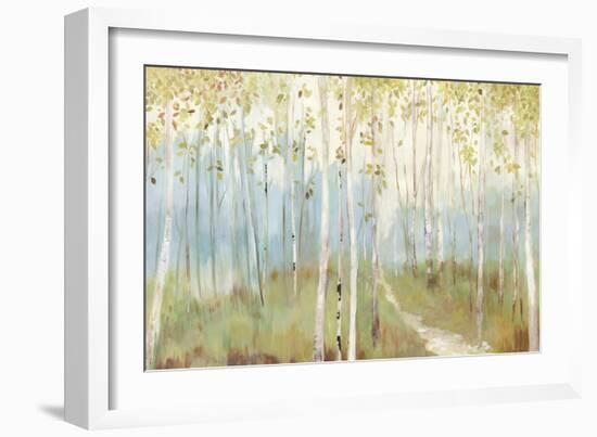 Sunny Forest-Allison Pearce-Framed Art Print