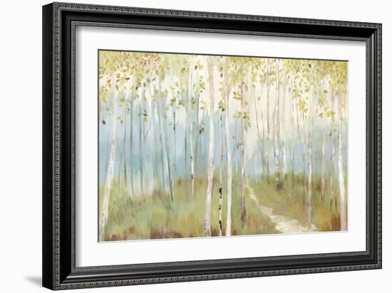 Sunny Forest-Allison Pearce-Framed Art Print