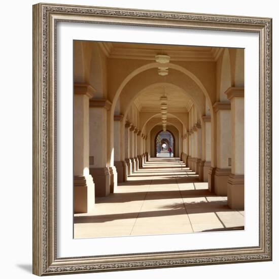 Sunny Hallway-Nicole Katano-Framed Photo