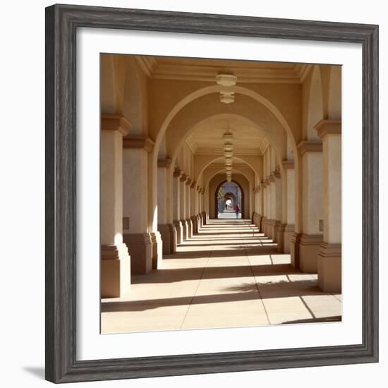 Sunny Hallway-Nicole Katano-Framed Photo