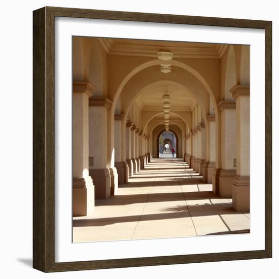 Sunny Hallway-Nicole Katano-Framed Photo