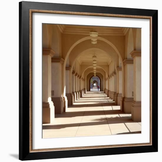 Sunny Hallway-Nicole Katano-Framed Photo