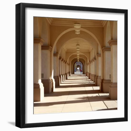 Sunny Hallway-Nicole Katano-Framed Photo