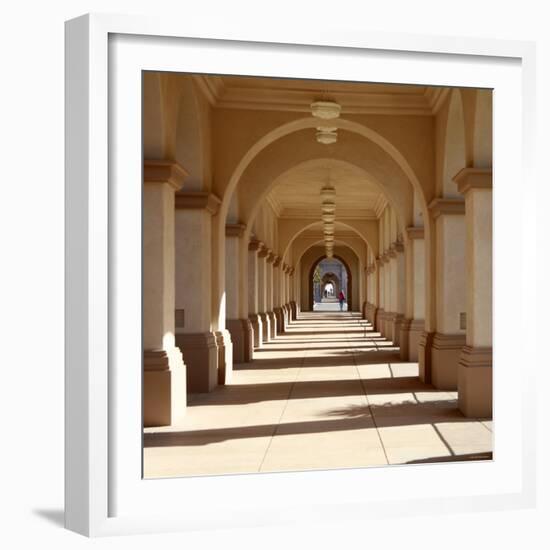 Sunny Hallway-Nicole Katano-Framed Photo