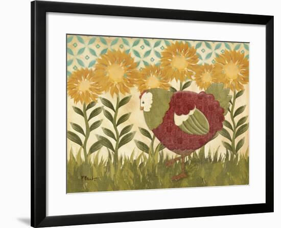 Sunny Hen II-Paul Brent-Framed Premium Giclee Print