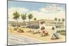 Sunny Isle Motel, Miami Beach, Florida-null-Mounted Art Print