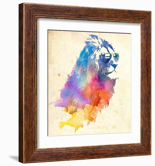 Sunny Leo-Robert Farkas-Framed Art Print