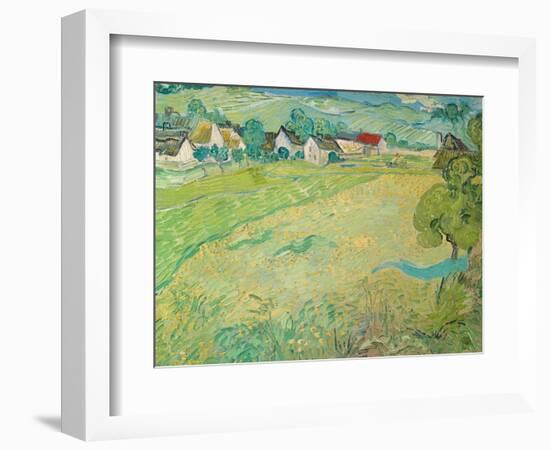 Sunny Meadow Near Auvers, 1890-Vincent van Gogh-Framed Giclee Print