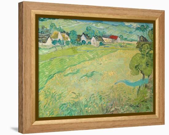 Sunny Meadow Near Auvers, 1890-Vincent van Gogh-Framed Premier Image Canvas