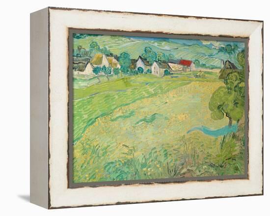 Sunny Meadow Near Auvers, 1890-Vincent van Gogh-Framed Premier Image Canvas