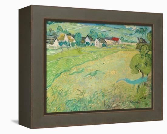 Sunny Meadow Near Auvers, 1890-Vincent van Gogh-Framed Premier Image Canvas