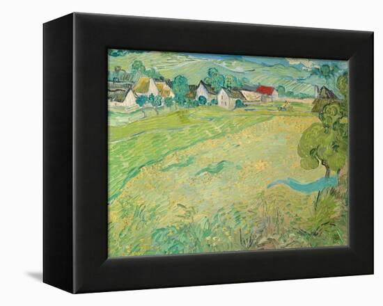 Sunny Meadow Near Auvers, 1890-Vincent van Gogh-Framed Premier Image Canvas