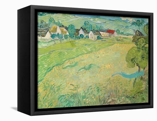 Sunny Meadow Near Auvers, 1890-Vincent van Gogh-Framed Premier Image Canvas