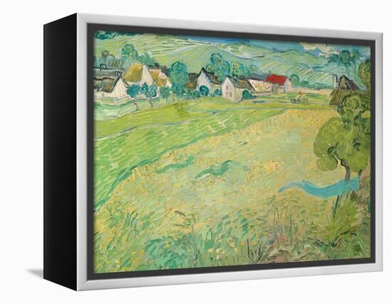 Sunny Meadow Near Auvers, 1890-Vincent van Gogh-Framed Premier Image Canvas