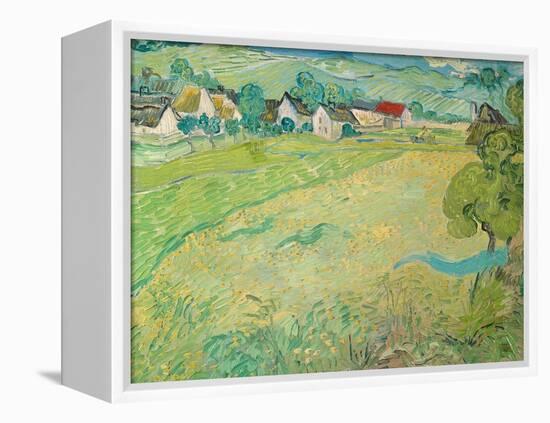 Sunny Meadow Near Auvers, 1890-Vincent van Gogh-Framed Premier Image Canvas