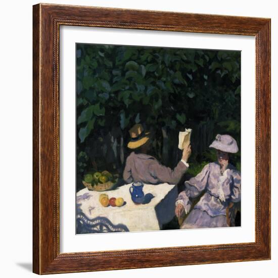 Sunny Morning, 1905-Karoly Ferenczy-Framed Giclee Print