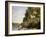 Sunny Morning at Saint Mammes-Alfred Sisley-Framed Giclee Print