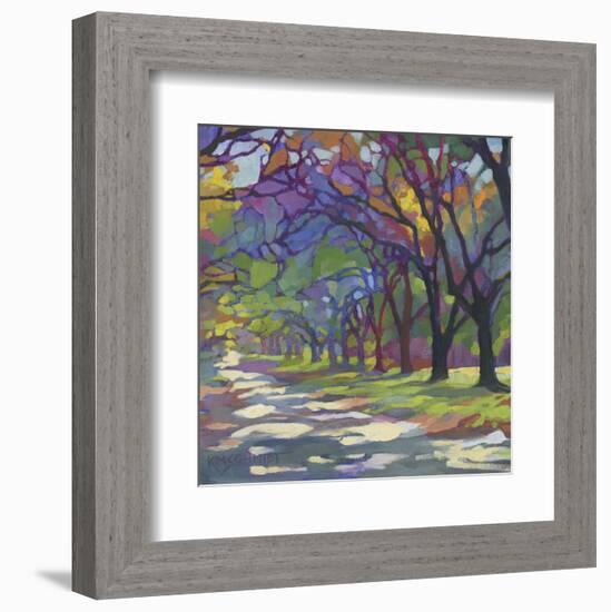 Sunny Oaks-Karen Mathison Schmidt-Framed Art Print