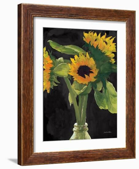 Sunny on Black-Sara Zieve Miller-Framed Art Print