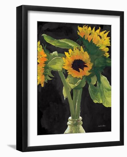 Sunny on Black-Sara Zieve Miller-Framed Art Print