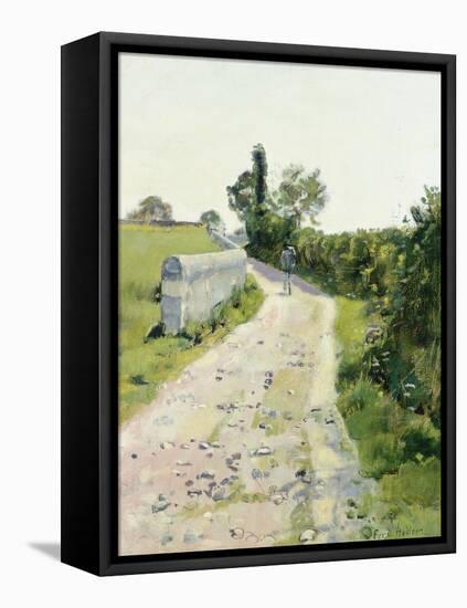 Sunny Path, about 1890-Ferdinand Hodler-Framed Premier Image Canvas