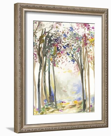 Sunny path I-Allison Pearce-Framed Art Print