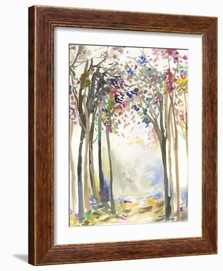 Sunny path I-Allison Pearce-Framed Art Print