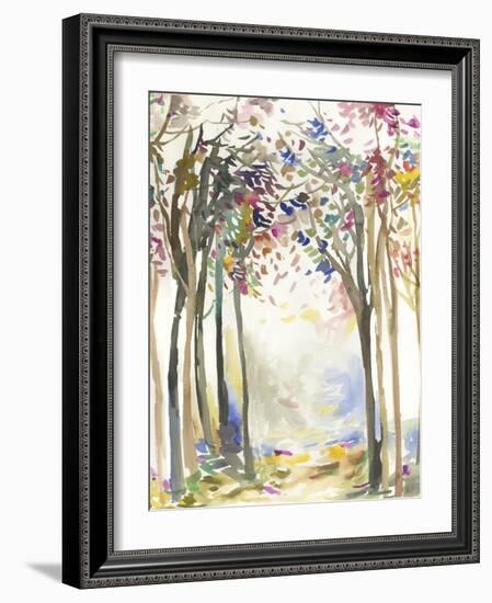 Sunny path I-Allison Pearce-Framed Art Print