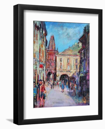 Sunny Side, Prague-Sylvia Paul-Framed Giclee Print