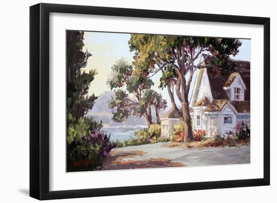 Sunny Side Street-Erin Dertner-Framed Art Print