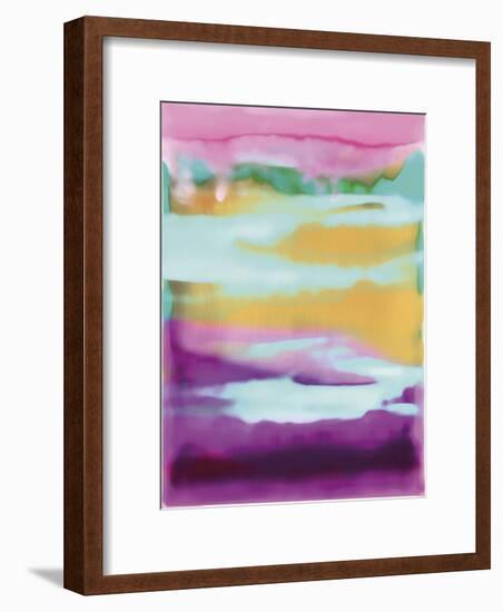 Sunny Side - Strips-Chloe Larsen-Framed Giclee Print