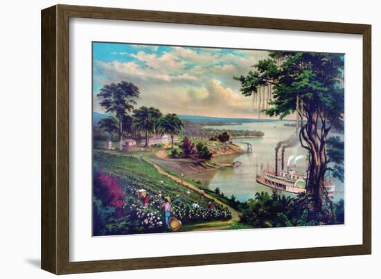 Sunny South-Calvert-Framed Art Print