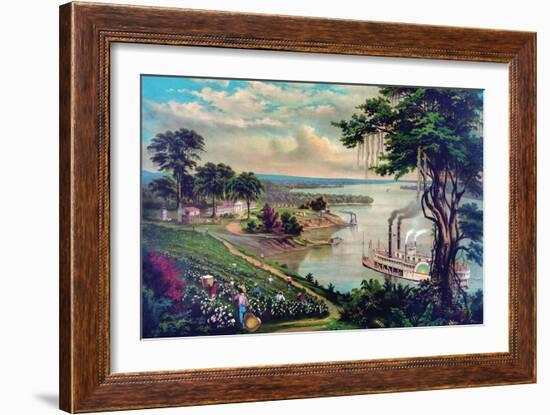 Sunny South-Calvert-Framed Art Print