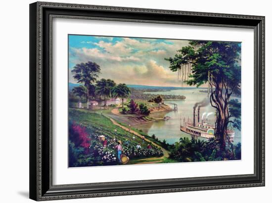 Sunny South-Calvert-Framed Art Print