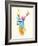 Sunny Stag-Robert Farkas-Framed Giclee Print